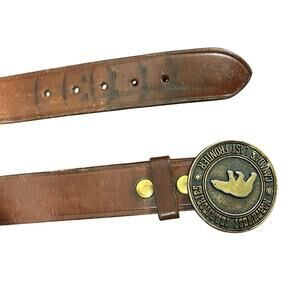 Cabela’s Northwest Territories Canada’s Last Frontier Leather 45inch Belt